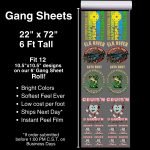 DTF Gang Sheets- 6' - Apex-Transfers