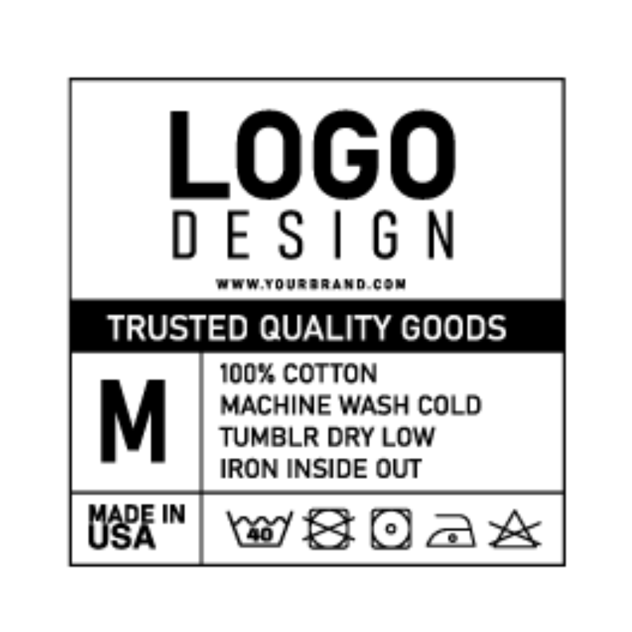 Heat Press Clothing Labels
