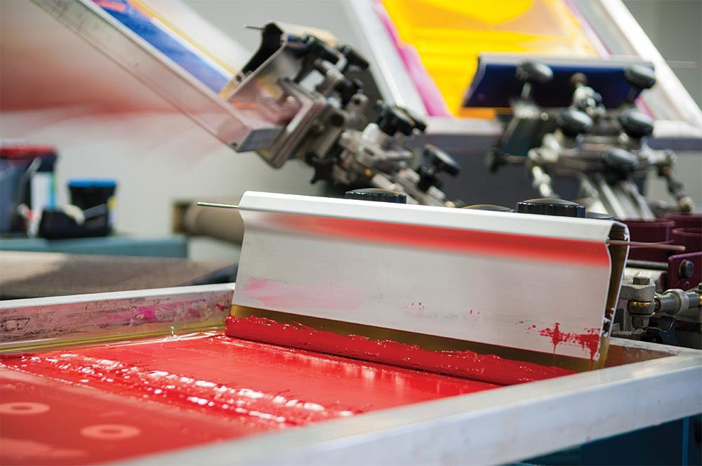 Screen Print Press